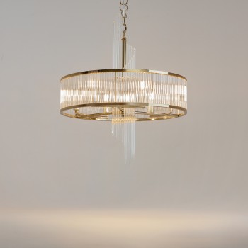 Lustră modernă Frame auriu Maytoni, D58, 6xE14