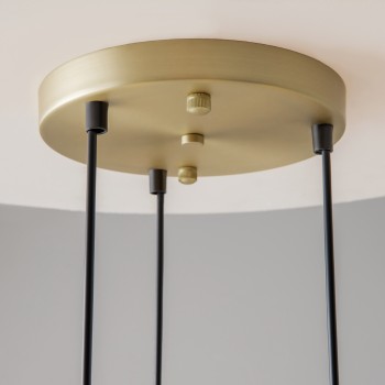 Lustră modernă Vision auriu Maytoni, D96, 6xE14