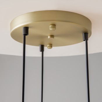 Lustră modernă Vision auriu Maytoni, D96, 6xE14