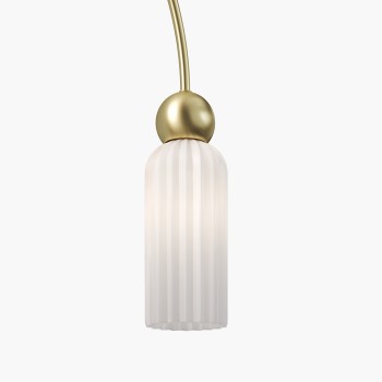Lustră modernă Antic auriu Maytoni, H60, 4xE14, white