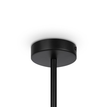 Lustră modernă Memory negru Maytoni, H78, 4xE14