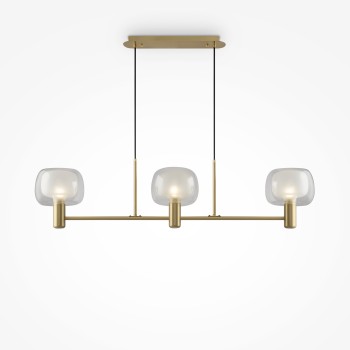 Lustră modernă Vision auriu Maytoni, H154, 3xE14