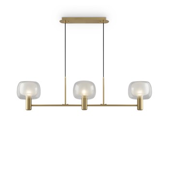Lustră modernă Vision auriu Maytoni, H154, 3xE14