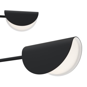 Lustră modernă Mollis negru Maytoni, 8xG9