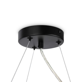 Lustră modernă Dallas negru Maytoni, D67, 11xG9