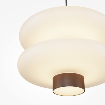 Lustră LED Nuvem maro Maytoni, H318, 23W