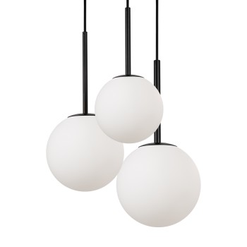 Lustră modernă Basic form negru Maytoni, D40, 3xE14