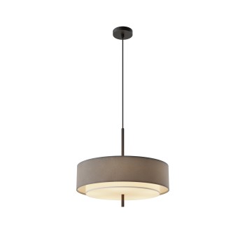 Lustră modernă Bergamo negru Maytoni, D50, 5xE27, grey