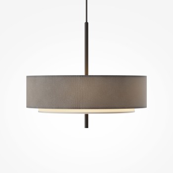 Lustră modernă Bergamo negru Maytoni, D50, 5xE27, grey