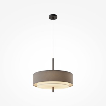 Lustră modernă Bergamo negru Maytoni, D50, 5xE27, grey