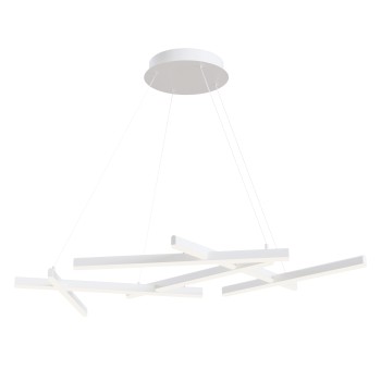 Lustră LED Line alb Maytoni, H101, 79W