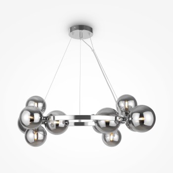 Lustră modernă Dallas crom Maytoni, D67, 11xG9