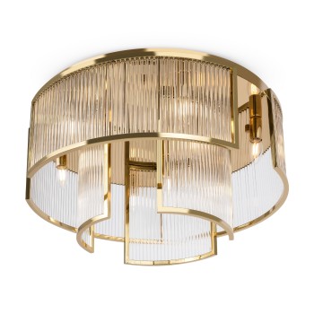Plafonieră Frame auriu Maytoni, D65, 9xE14