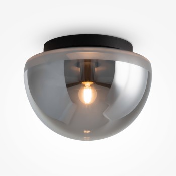 Plafonieră Glassy negru Maytoni, D32, 1xE27