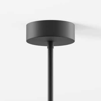 Plafonieră LED Fad negru Maytoni, H120, 8W