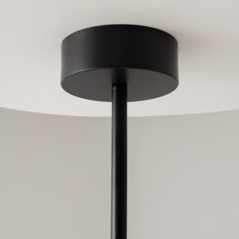 Plafonieră LED Fad negru Maytoni, H120, 8W