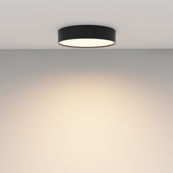 Plafonieră LED Zon negru Maytoni, D30, 36W