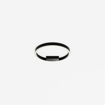 Plafonieră LED Rim negru Maytoni, D40, 24W