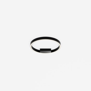 Plafonieră LED Rim negru Maytoni, D40, 24W