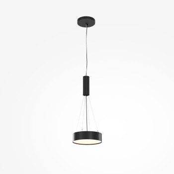 Plafonieră LED Zon negru Maytoni, D22, 24W