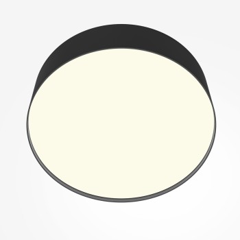 Plafonieră LED Zon negru Maytoni, D22, 24W