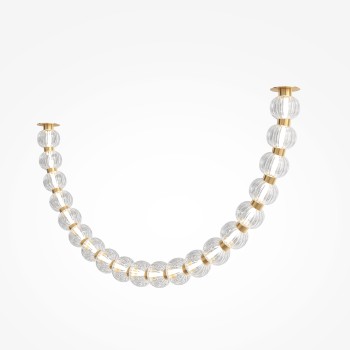 Plafonieră LED Amulet auriu Maytoni, H64, 36W