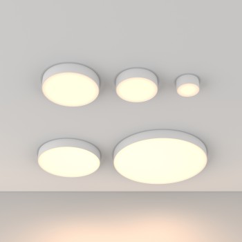 Plafonieră LED Zon alb Maytoni, D60, 90W