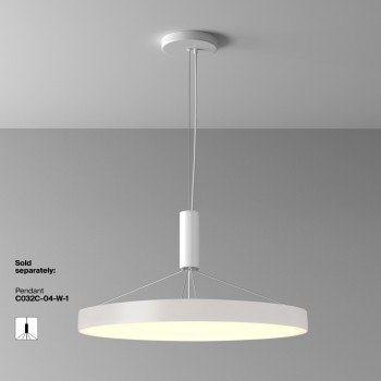 Plafonieră LED Zon alb Maytoni, D60, 90W