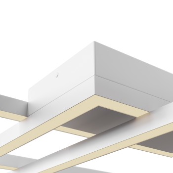 Plafonieră LED Rida alb Maytoni, H78, 80W
