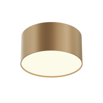 Plafonieră LED Zon auriu mat Maytoni, D12, 12W