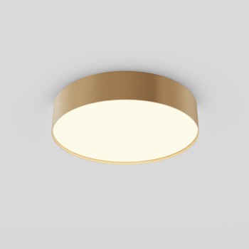 Plafonieră LED Zon auriu mat Maytoni, D30, 36W