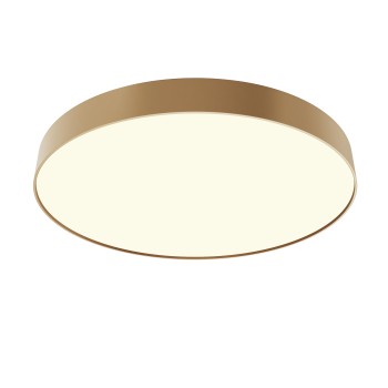 Plafonieră LED Zon auriu mat Maytoni, D60, 90W