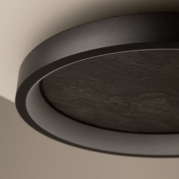 Plafonieră LED Orign negru Maytoni, D40, 27W