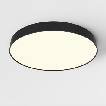 Plafonieră LED Zon negru Maytoni, D60, 90W