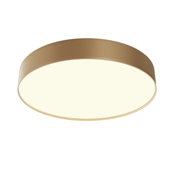 Plafonieră LED Zon auriu mat Maytoni, D40, 45W