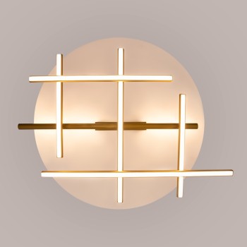 Plafonieră LED Radiance auriu Maytoni, H13, 50W