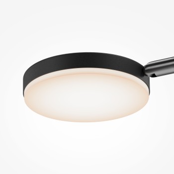 Plafonieră LED Fad negru Maytoni, H27, 26W