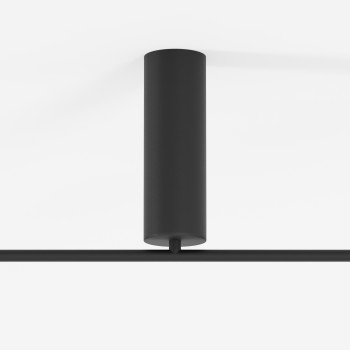 Plafonieră LED Fad negru Maytoni, H27, 26W