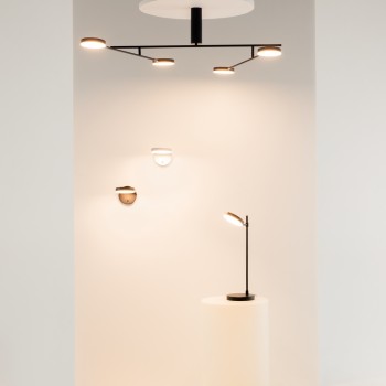 Plafonieră LED Fad negru Maytoni, H27, 26W