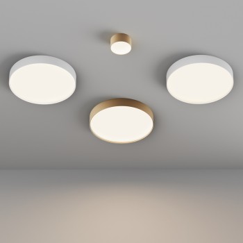 Plafonieră LED Zon alb Maytoni, D40, 45W