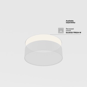 Plafonieră LED Zon alb Maytoni, D22, 24W
