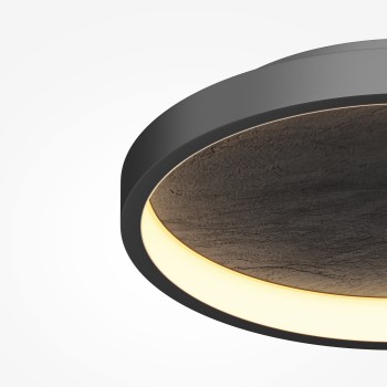 Plafonieră LED Orign negru Maytoni, D60, 40W