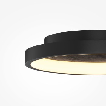 Plafonieră LED Orign negru Maytoni, D60, 40W