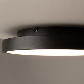 Plafonieră LED Orign negru Maytoni, D60, 40W