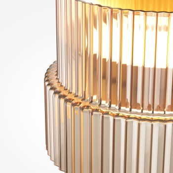 Plafonieră LED Scala bronz Maytoni, D15, 12W