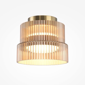 Plafonieră LED Scala bronz Maytoni, D15, 12W
