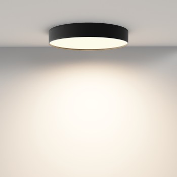 Plafonieră LED Zon negru Maytoni, D40, 45W