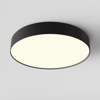 Plafonieră LED Zon negru Maytoni, D40, 45W