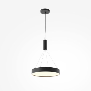 Plafonieră LED Zon negru Maytoni, D40, 45W