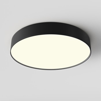 Plafonieră LED Zon negru Maytoni, D40, 45W